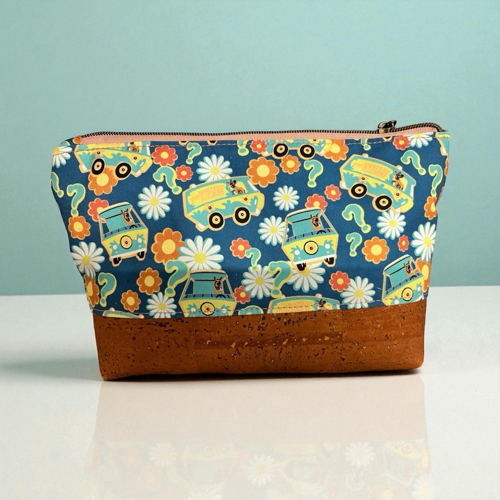 Floral Camper Cosmetic Bag